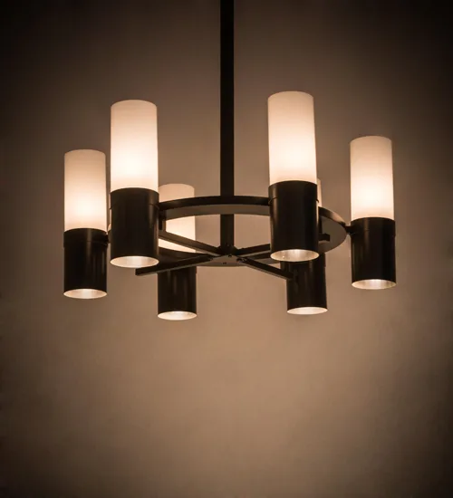 48"W Farmington 6 LT Chandelier
