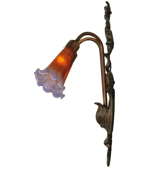 The Amber/Purple Pond Lily by Meyda Lighting - Image 8