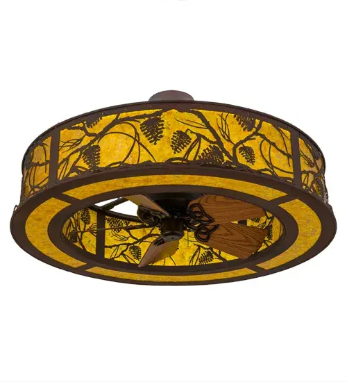 The Meyda Tiffany - Whispering Pines by Meyda Lighting - Image 6