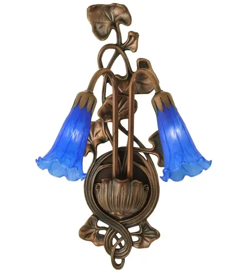 The Blue Pond Lily by Meyda Lighting - Image 4