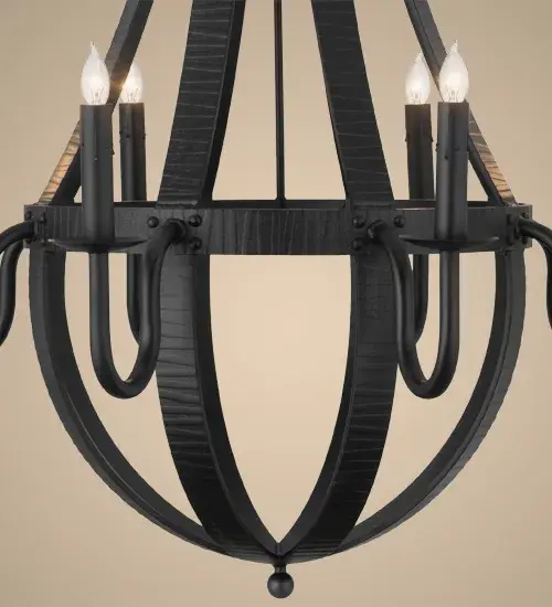 The Barrel Stave by Meyda Lighting - Image 8