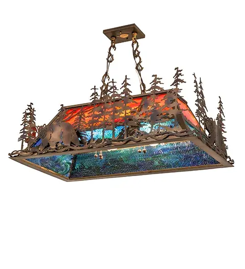 The Bear Through the Trees by Meyda Lighting - Image 6