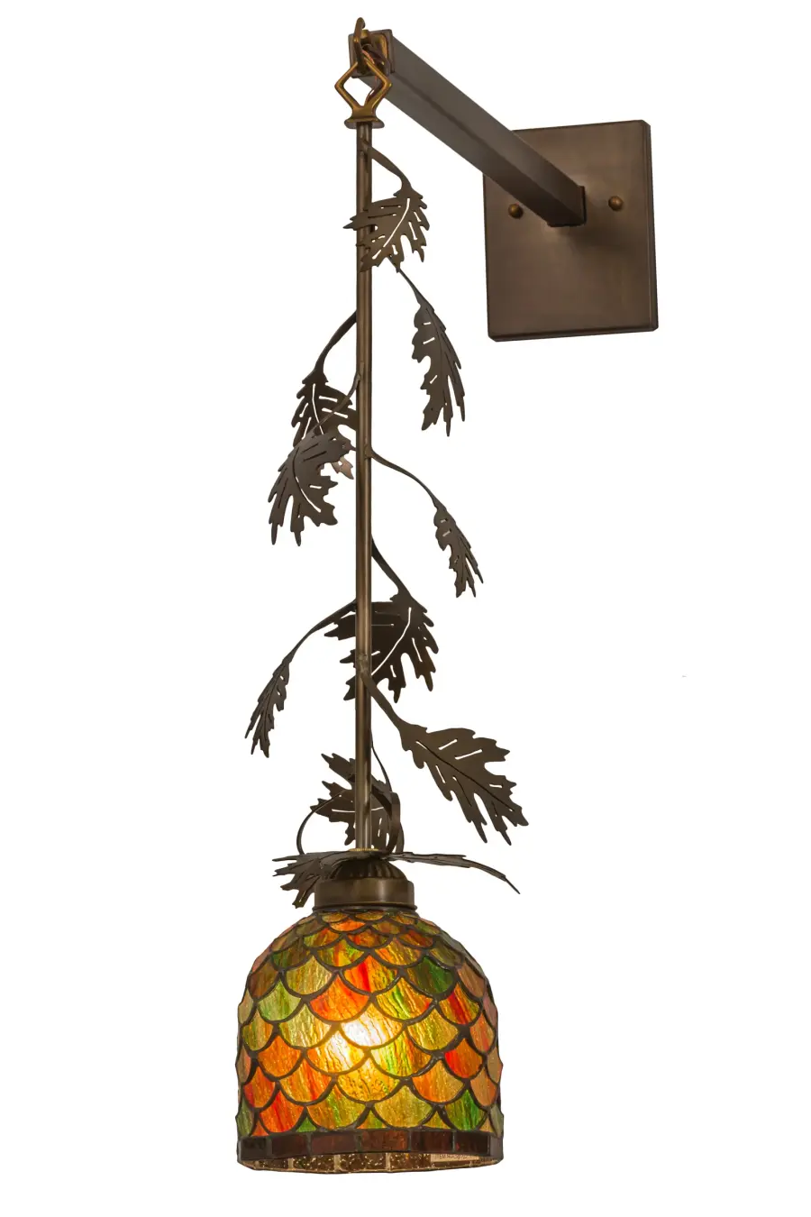 The Oak Leaf & Acorn by Meyda Lighting - Image 1