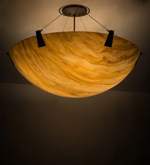 36"W Araneta Semi-Flushmount