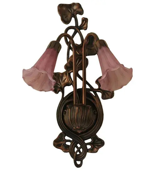 The Meyda Tiffany - Cranberry Pond Lily by Meyda Lighting - Image 3