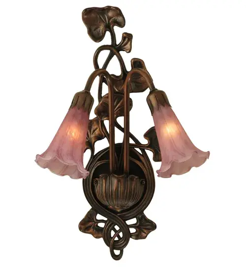 The Meyda Tiffany - Cranberry Pond Lily by Meyda Lighting - Image 4