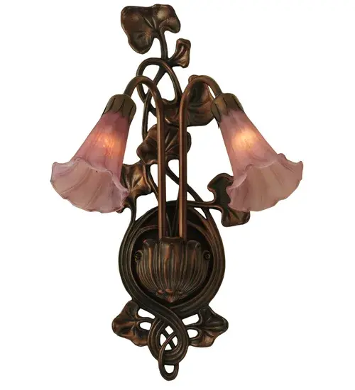 The Meyda Tiffany - Cranberry Pond Lily by Meyda Lighting - Image 5