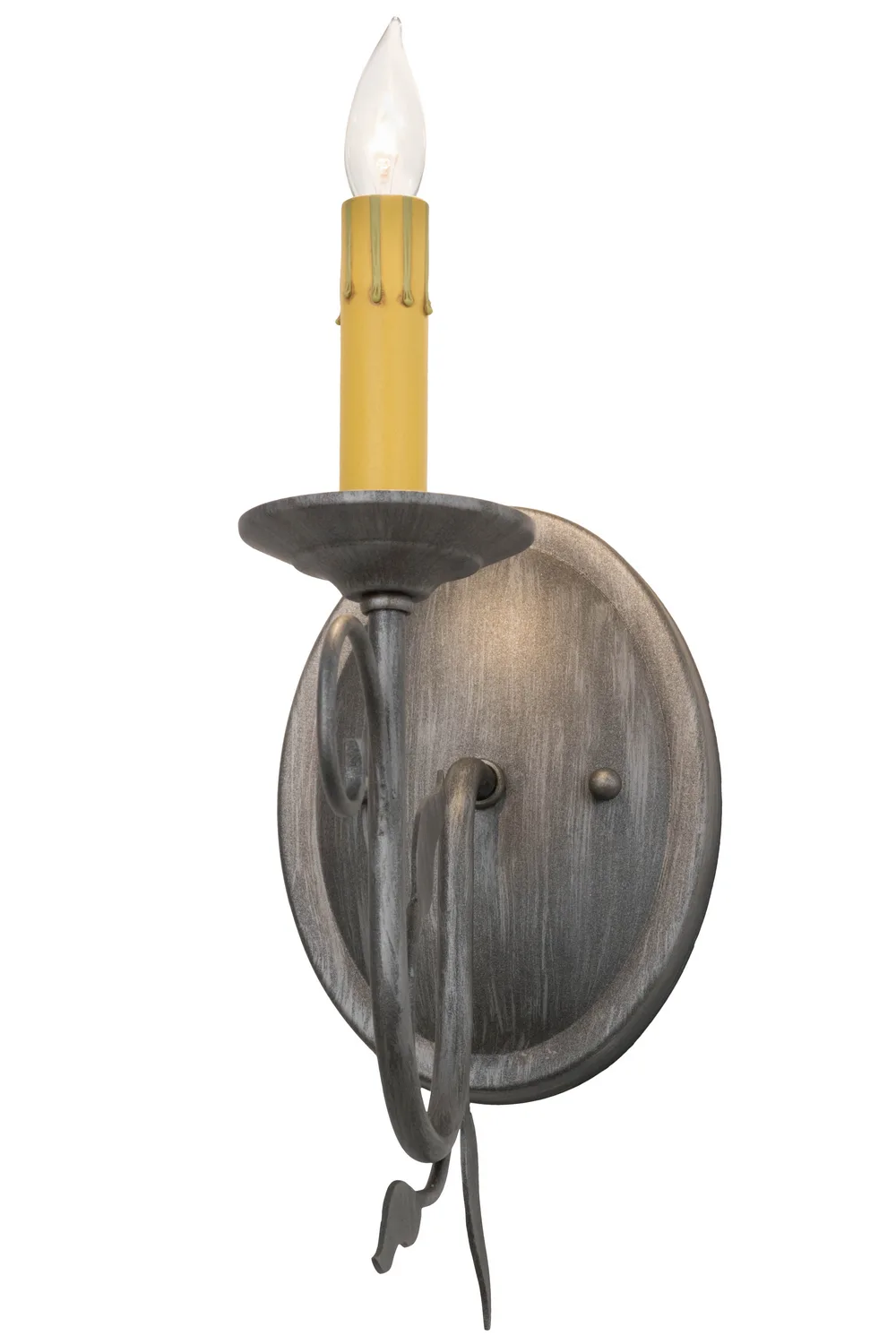 Nadine One Light Wall Sconce in Iron Ore