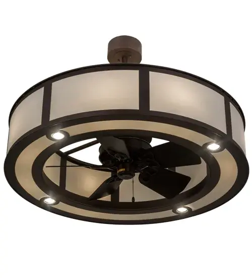 The Meyda Tiffany - Smythe Craftsman by Meyda Lighting - Image 6