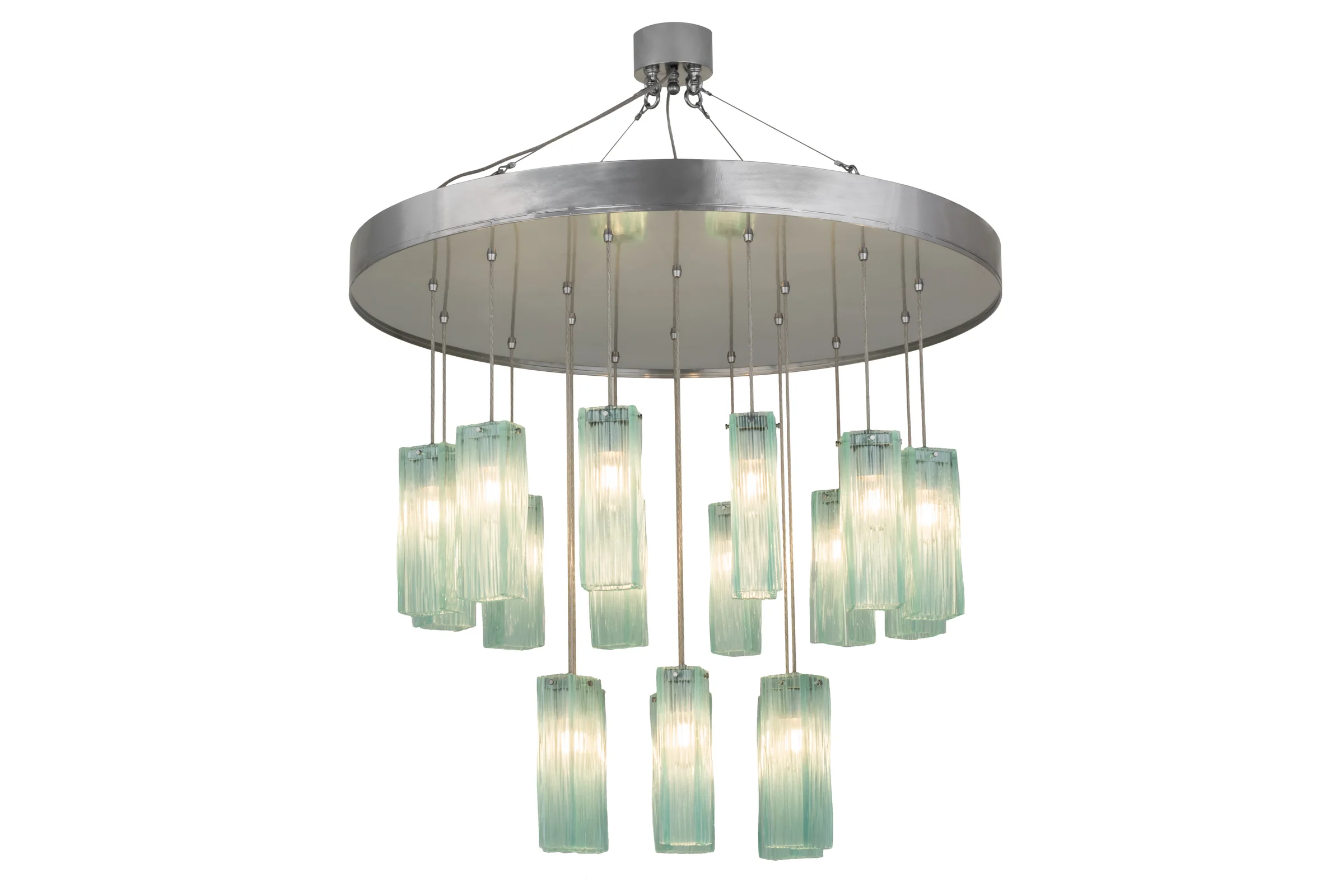 Metro 18 Light Pendant in Extreme Chrome