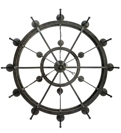 60" Wide Marta 18 Light Two Tier Chandelier - Image 8