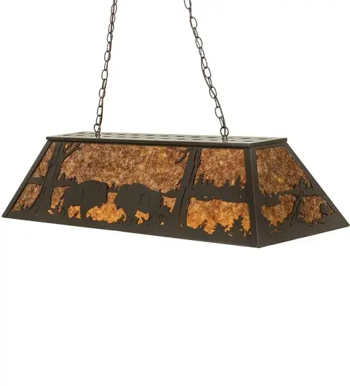The Battling Buffalo by Meyda Lighting - Image 3