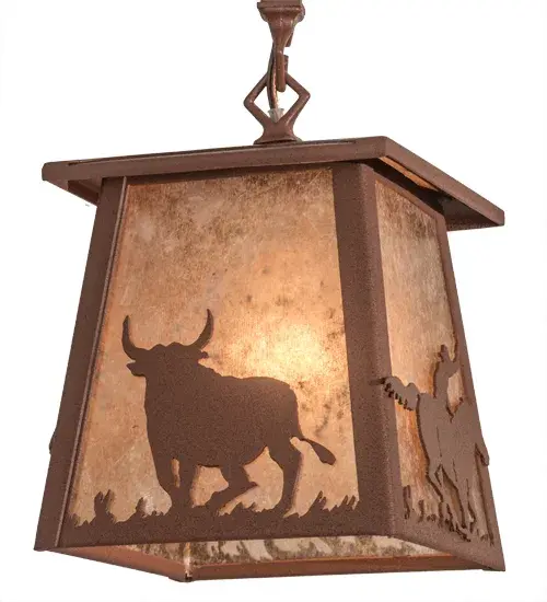 The Cowboy & Steer by Meyda Lighting - Image 4