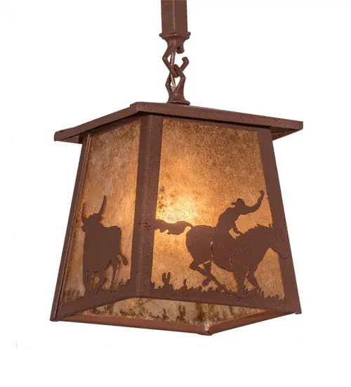 The Meyda Tiffany - Cowboy & Steer by Meyda Lighting - Image 2