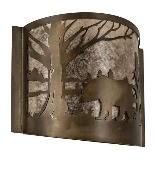 The Meyda Tiffany - Bear At Lake by Meyda Lighting - Image 3