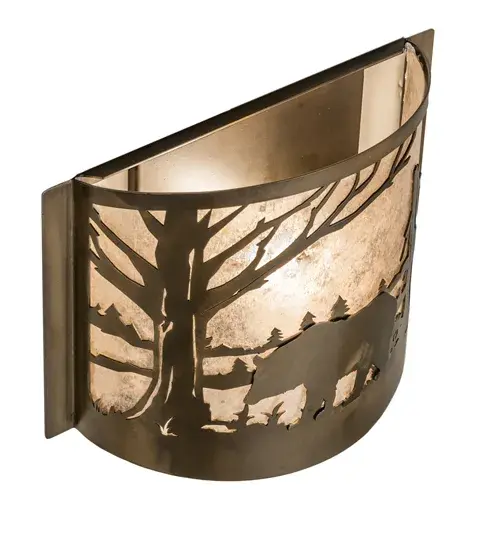 The Meyda Tiffany - Bear At Lake by Meyda Lighting - Image 4