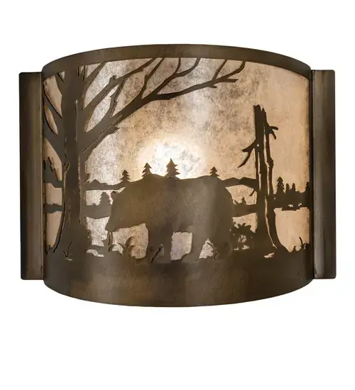 The Meyda Tiffany - Bear At Lake by Meyda Lighting - Image 5