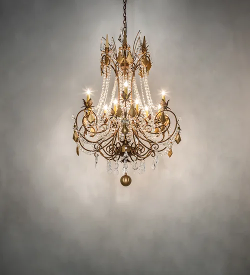 38" Wide Minuet 12 Light Chandelier