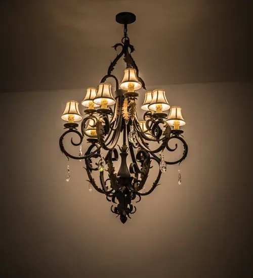 36"W Ingrid 9 LT Chandelier - Image 1