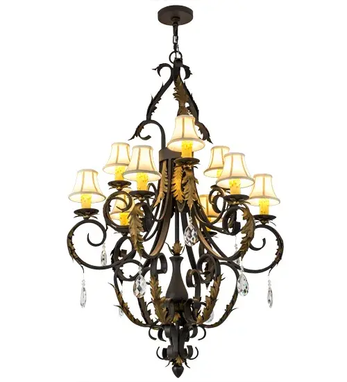 36"W Ingrid 9 LT Chandelier - Image 2