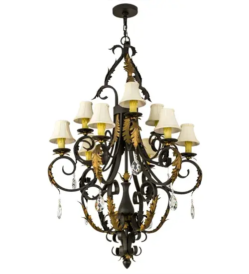 36"W Ingrid 9 LT Chandelier - Image 3