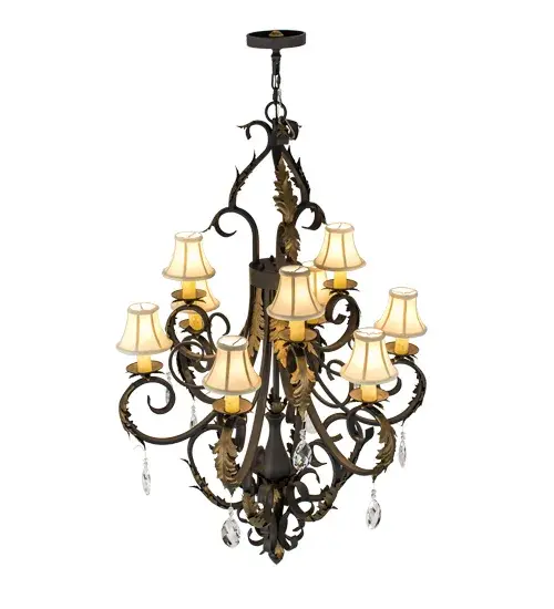 36"W Ingrid 9 LT Chandelier - Image 4