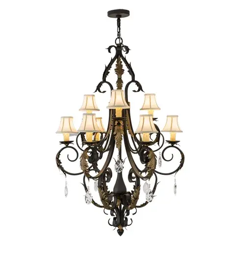 36"W Ingrid 9 LT Chandelier - Image 5
