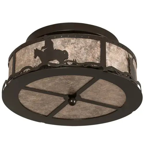 The Meyda Tiffany - Cowboy & Steer by Meyda Lighting - Image 3