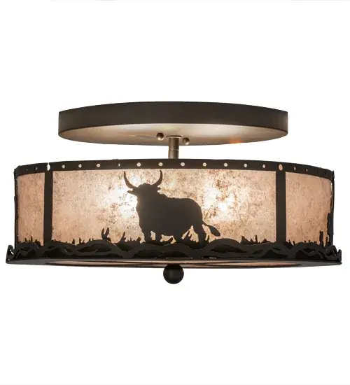 The Cowboy & Steer by Meyda Lighting - Image 5
