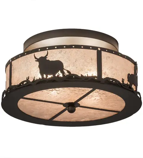 The Cowboy & Steer by Meyda Lighting - Image 6