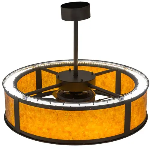The Meyda Tiffany - Smythe Craftsman by Meyda Lighting - Image 6