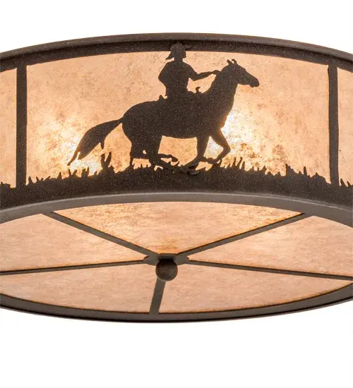The Lone Cowboy by Meyda Lighting - Image 8
