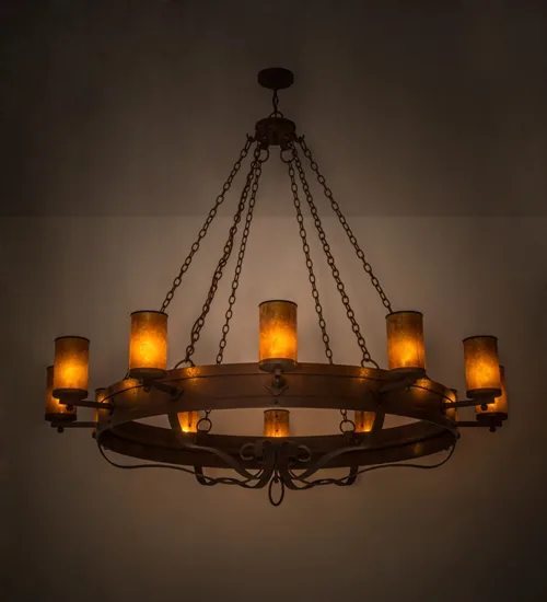 72"W Parnella 12 LT Chandelier