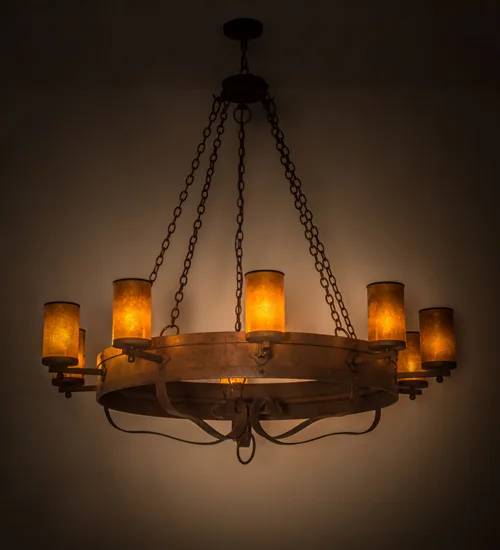 60"W Parnella 10 LT Chandelier
