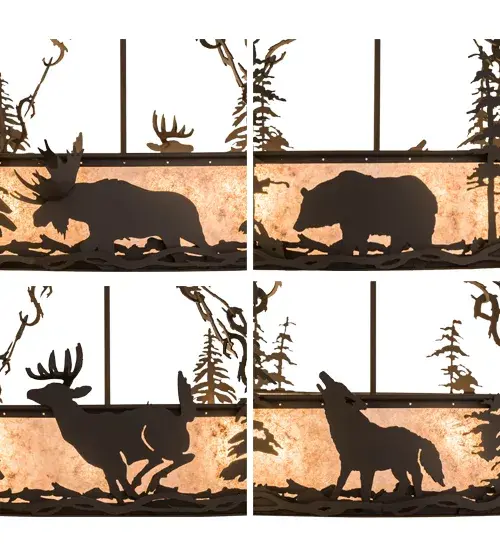 The Wildlife at Dusk by Meyda Lighting - Image 8