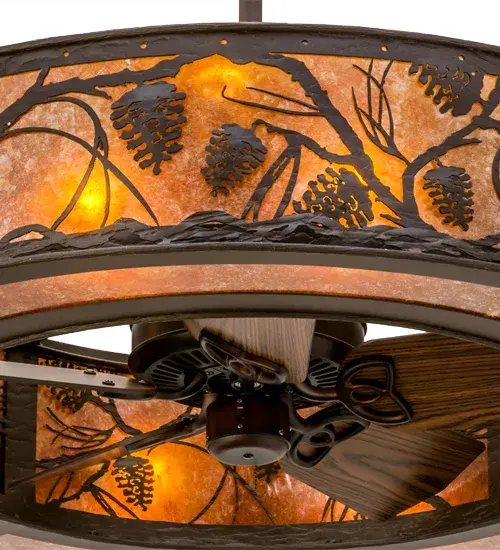 The Whispering Pines by Meyda Lighting - Image 8