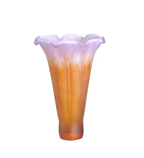 The Amber/Purple Pond Lily by Meyda Lighting - Image 10