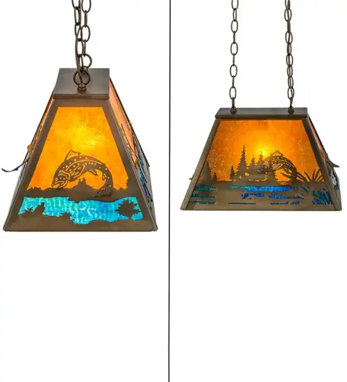 The Trout & Fisherman by Meyda Lighting - Image 9