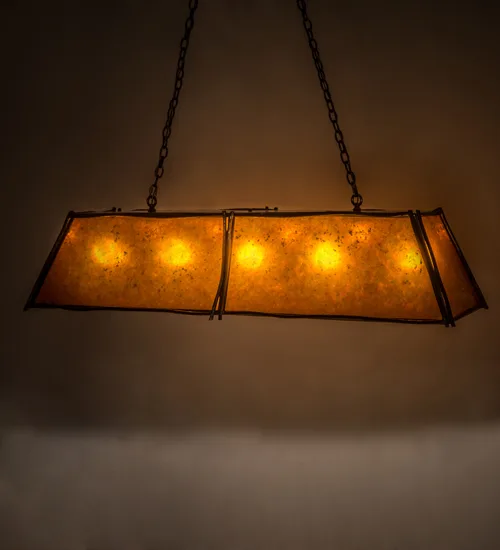 60"L Sticks Oblong Pendant