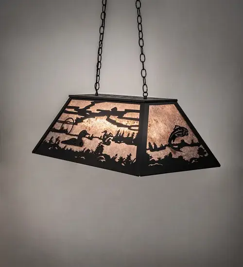 The Leaping Trout & Loon by Meyda Lighting - Image 1