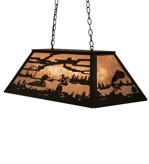 The Leaping Trout & Loon by Meyda Lighting - Image 3