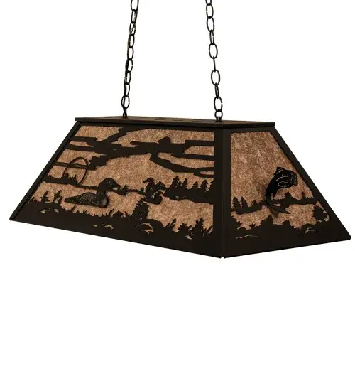 The Leaping Trout & Loon by Meyda Lighting - Image 4