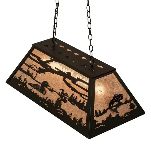 The Leaping Trout & Loon by Meyda Lighting - Image 5