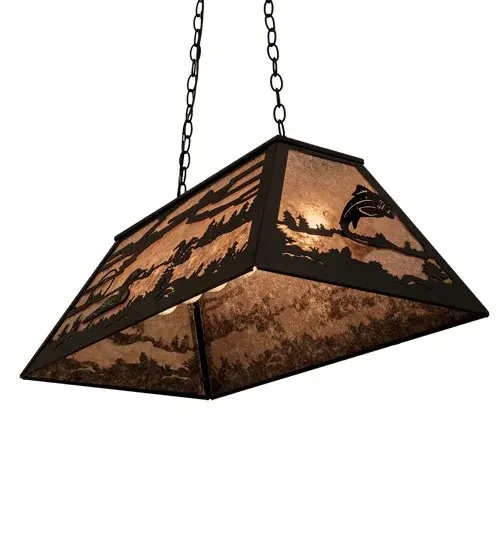 The Leaping Trout & Loon by Meyda Lighting - Image 6