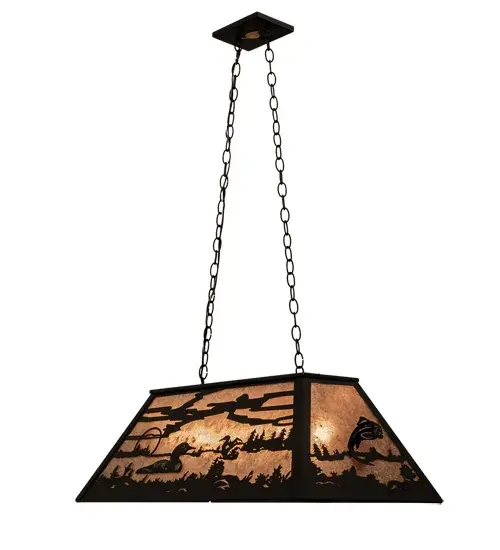 The Leaping Trout & Loon by Meyda Lighting - Image 9