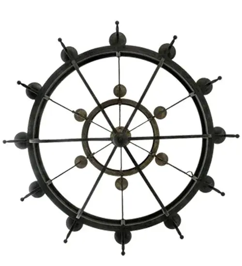 60" Wide Marta 18 Light Two Tier Chandelier - Image 7