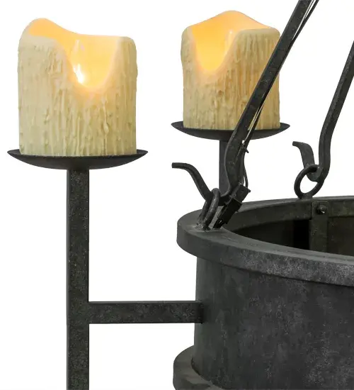 60" Wide Marta 18 Light Two Tier Chandelier - Image 9