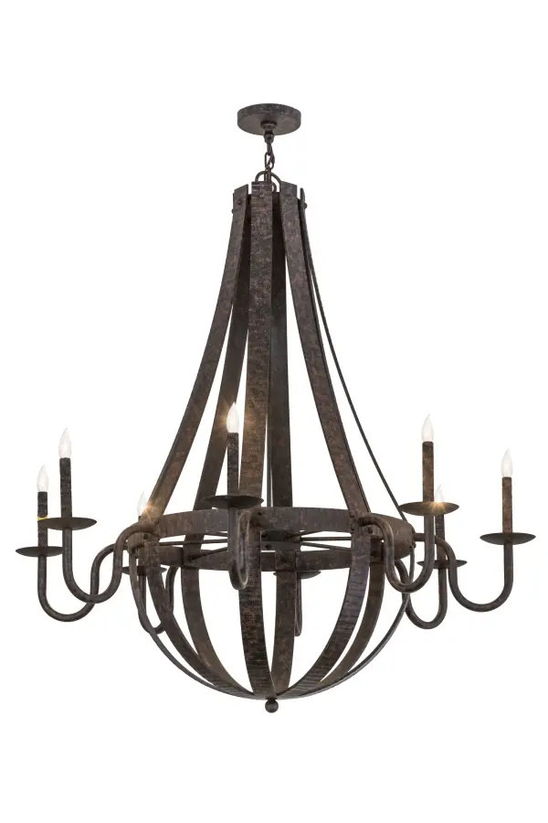 RuggerusticharblendwitgothibeautyThchandelieiinspirebantiqustavetraditionallbounbmetahoopithconstructioobeer/whiskbarrelanwincasksCoffeBeafinishecurvearmosolisteesupporbobecheaccentewiteighIvorfaucandlelightswhiclinuliksoldieraattentioiabeyancothbarretwhictheserveIdeafolobbiesfoyersbanqueroomanreceptioareasCustocraftebMeydartisanioumanufacturinfacilitupstatNeYorkthifixturiUancUlistefodamandrlocations. Collection: Barrel Stave Finish: Coffee Bean Glass: Chocolate,Beige,Black Metal Finish Width: 48.00" Height: 55.00" Length: 48.00" Weight: 104.00 lb Extension from Wall: 4.50" Number of Bulbs: 8 Maximum Wattage: 60.00 W Bulb Type: BA9 Bulb Base: E12 Material: Steel Country of Origin: USA Safety Listing: Damp Safety Rating: Damp