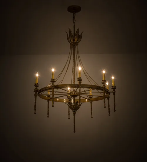 36" Wide Amaury 10 Light Chandelier