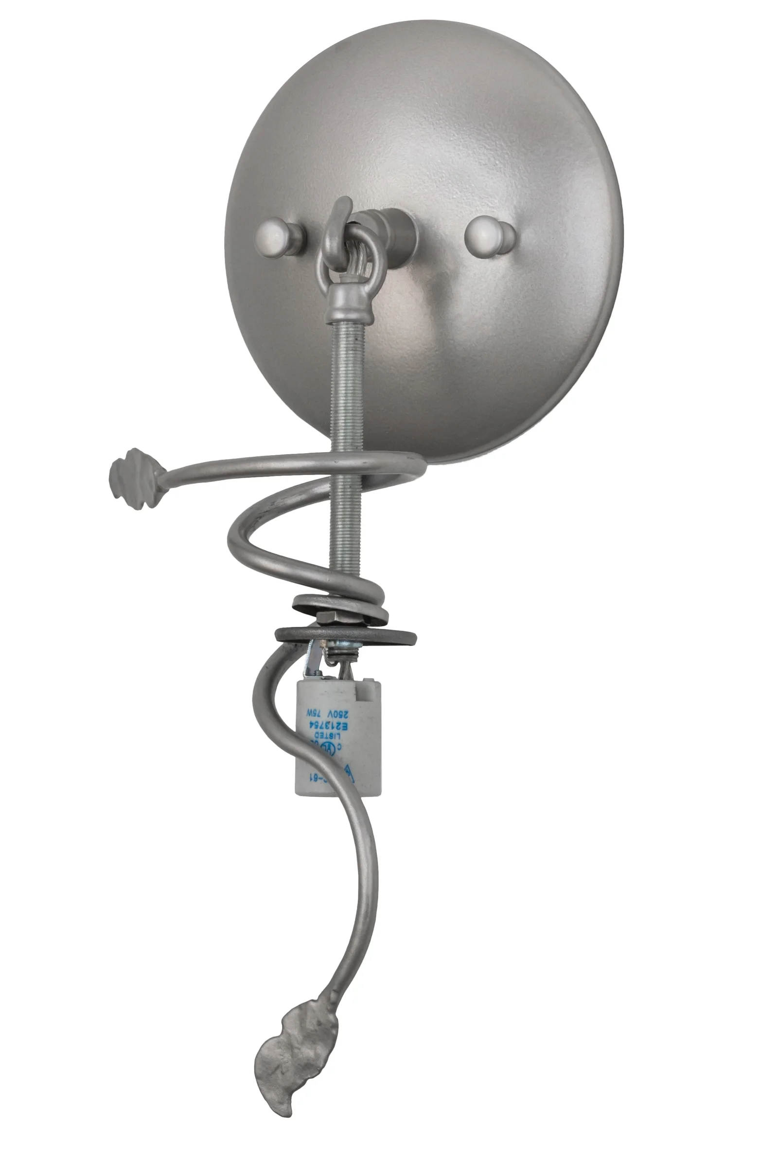 Tuscan Vineyard One Light Wall Sconce in Nickel